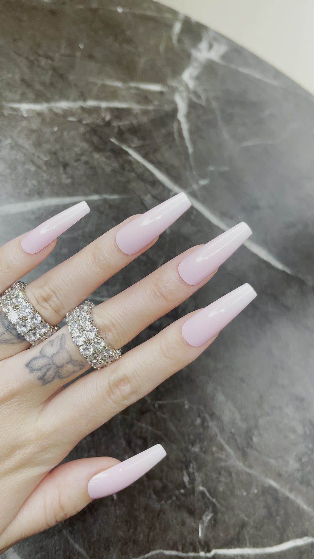 RTS - PINK WHITE OMBRE LONG